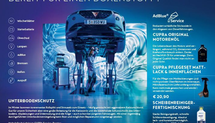 Cupra Service Angebote